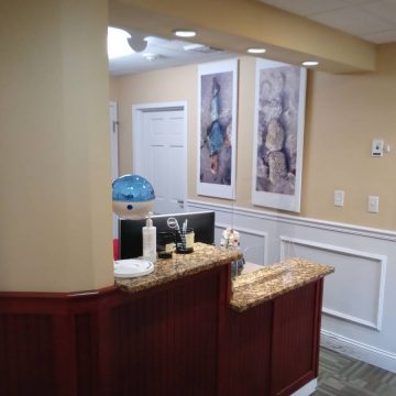 Concord Woods Dental Group Reception Area