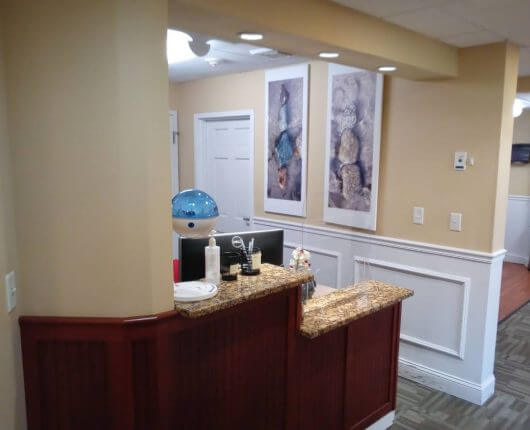 Concord Woods Dental Group Reception Area