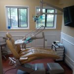 Dental chair with Equipment